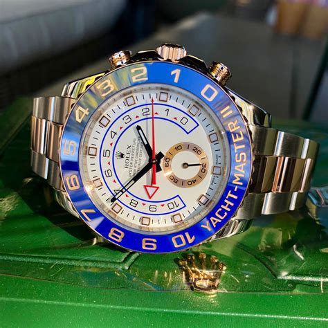 rolex yacht master 2 gold steel|Rolex two tone yacht master.